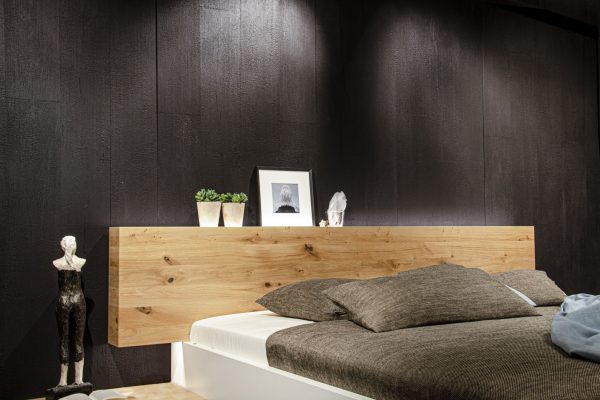 Burned Wood Alpi black wallcladding Holz in Form