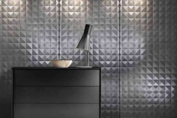 Prisma silver Holz in Form