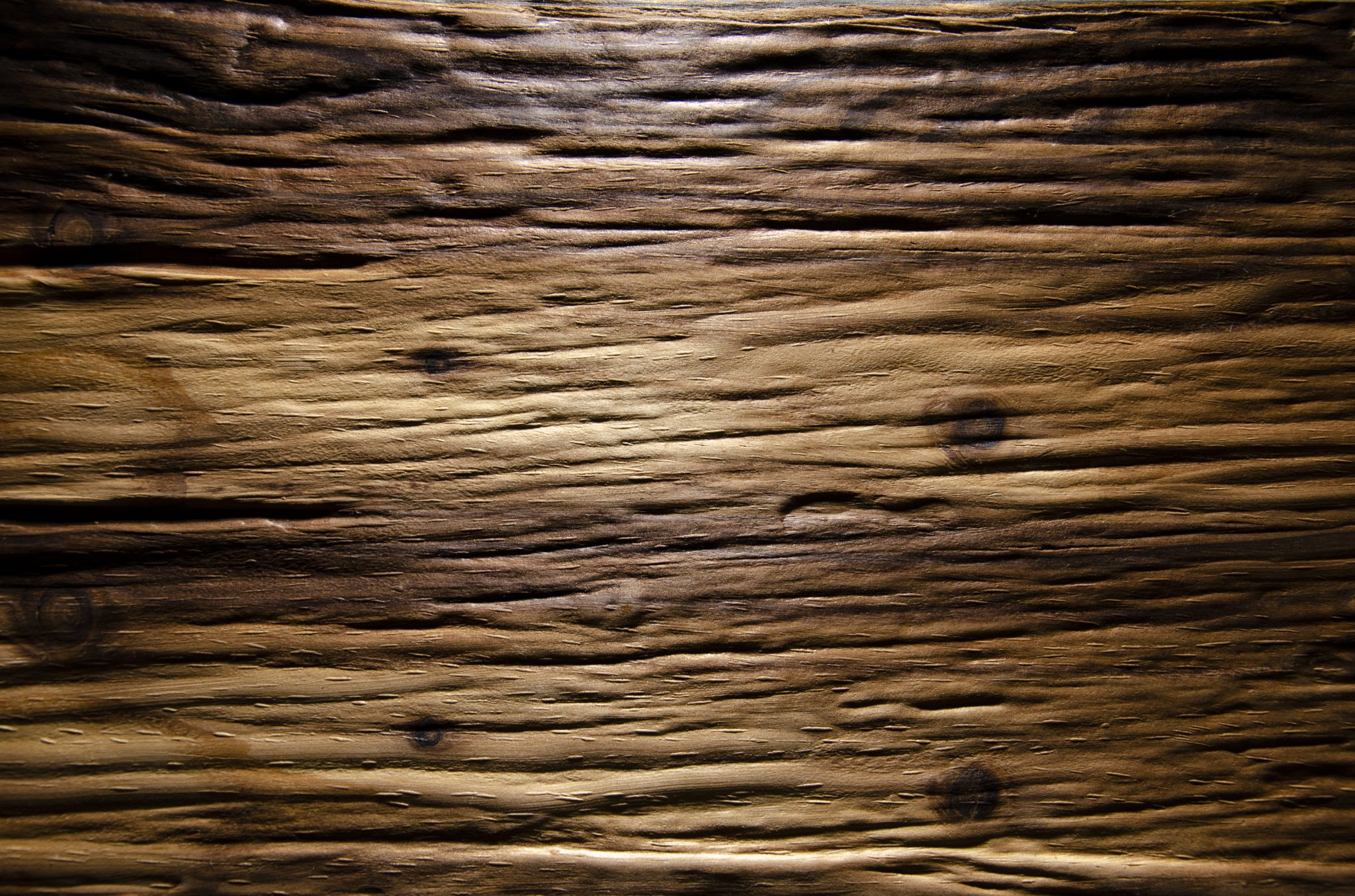 2578 - ROUGH OLD WOOD - Larch smoked - Real wood veneer