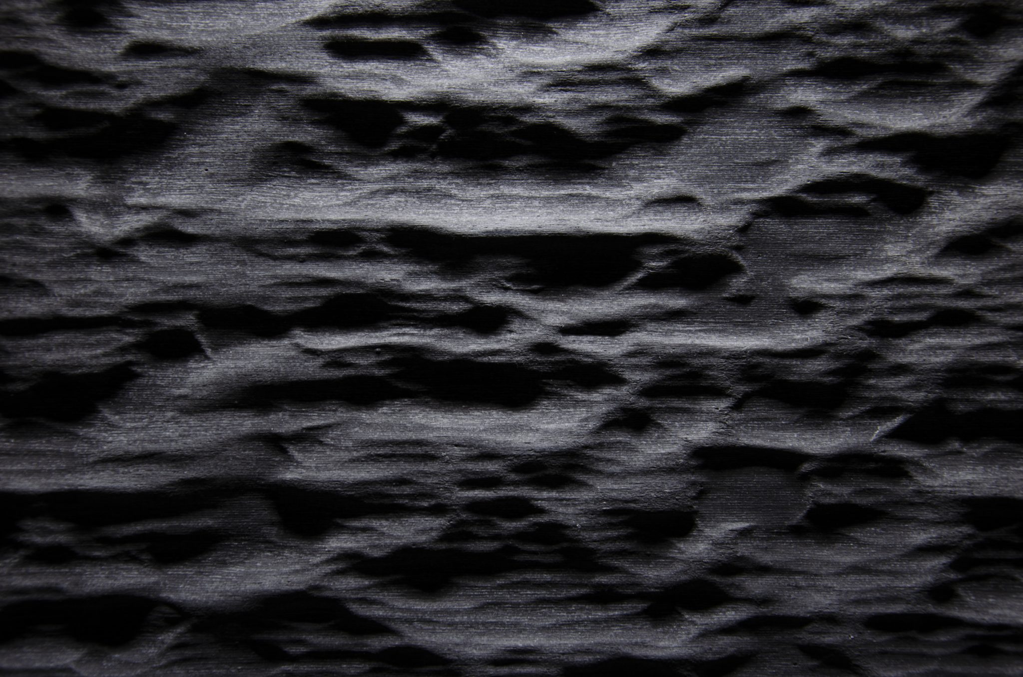 2584 - SMOOTH BARK - Black Ash optic lacquered - Fineline veneer