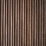 2667 - Ribbed - Heartwood walnut - Real wood veneer