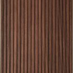 2651 - Stripes - Heartwood walnut - Real wood veneer